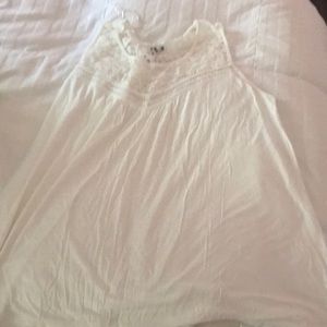 Brand new tank top with lace